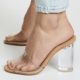 Clear PVC Sandals and Shoes that all over social media. #shoes